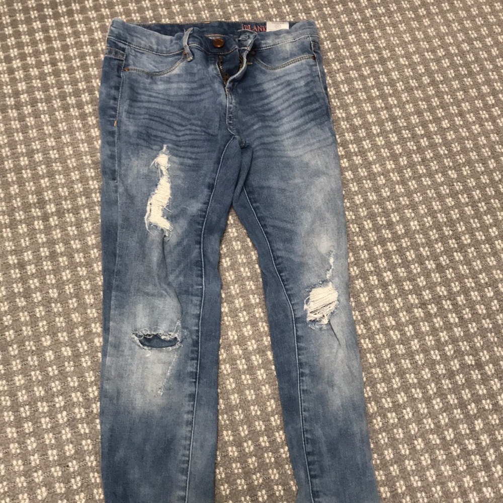 Blank nyc youth ripped jeans